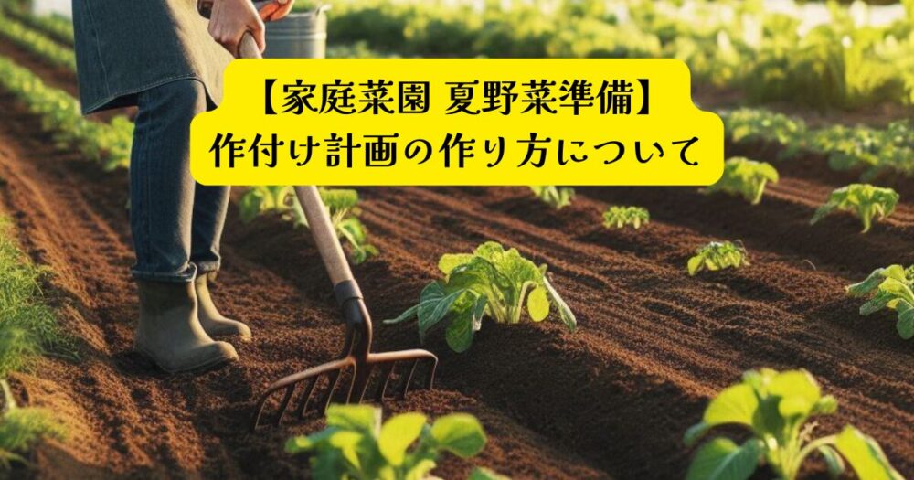 夏野菜の作付けプランアイキャッチ